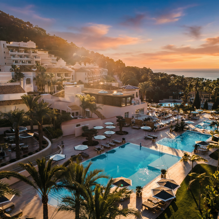 Improved ZEM Hotel Pools aereal